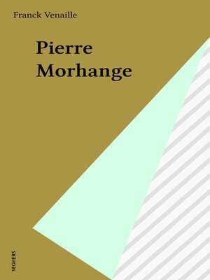 cover image of Pierre Morhange